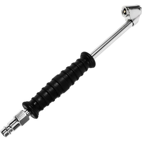 Accessoire de Gonfleur pour Pneus de Voiture en Acier, Résistant aux Dommages, Compatible Valves Japonaises et Européennes, pour Compresseur D'air (1/5)