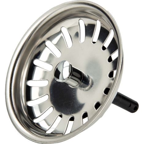 tecuro Siebkörbchen Siebkorb Ø 81 mm mit Kunststoff-Führungsstange 8 mm (1/5)