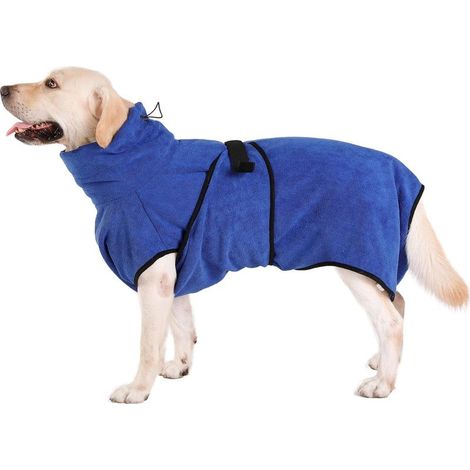 Peignoir pour chien super absorbant (L: 60 CM)-Fei Yu (1/3)