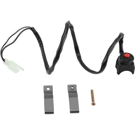 Robuster und langlebiger Motorrad-Lenkerhupenschalter, 80 cm Anschlag für die meisten Motorradtypen, 22 mm (7/8") Lenker (1/5)