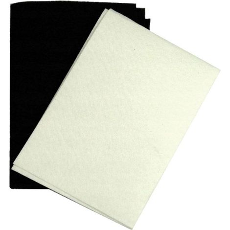 Ensemble MPM-MWWF-PX de tapis carbonisé et de tissu filtrant pour hottes sous-armoires