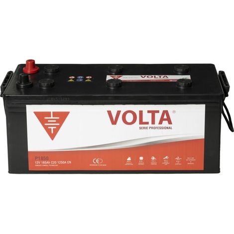 Batería de camión PROFESSIONAL 185AH 1250A Borne +Izq. Medidas 513x223x223mm