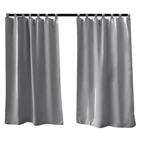 Rideau imperméable avec partie supérieure L (1/4)