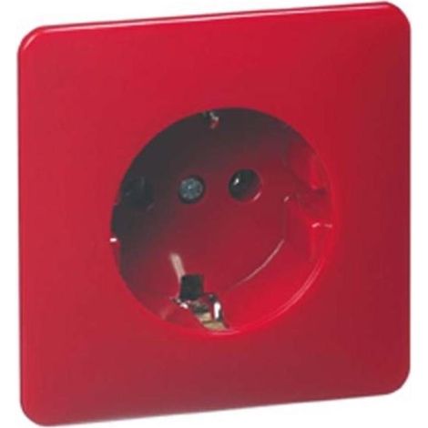 Peha Steckdose Schuko D 80.6511 ROT
