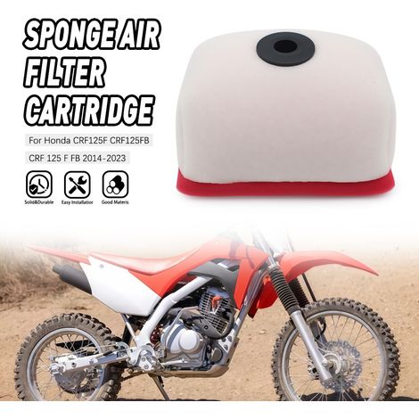 Compatible with the foam air filter elements of Honda CRF125F, CRF125FB, CRF 125 F and FB from 14 to 23 years old. (1/5)