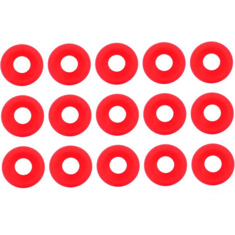 25 rote Grolsch Silikondichtungen für Drehverschlussflaschen und Hausbierflaschen (1/5)