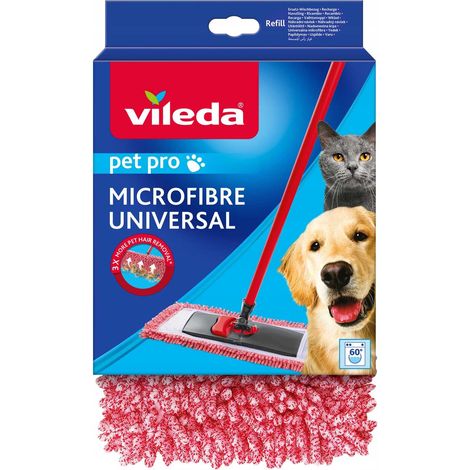 Insert pour balai à poils d'animaux Vileda Pet Pro