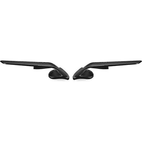 Rétroviseurs de moto compatibles Yamaha YZF R7 YZFR7, style stealth noir, miroirs latéraux réglables (1/5)