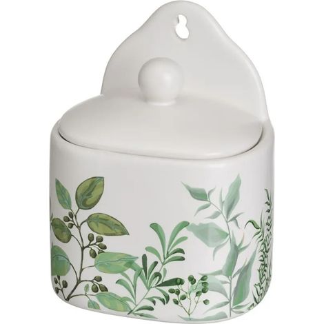 Contenitore per sale in ceramica 500 ml GREENS