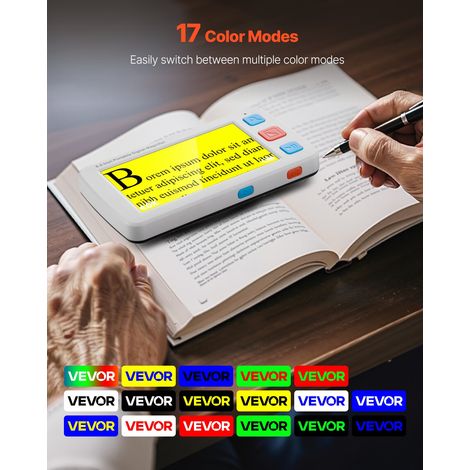 Loupe Numérique Portable - Loupe Électronique HD 5 pouces (1/5)