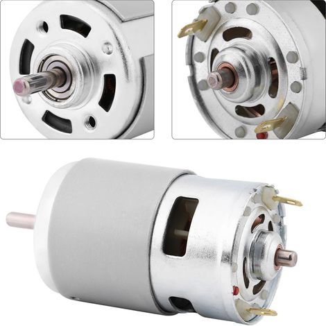Miniatur-Gleichstrommotor 775, 12 V, 150 W, 13.000 bis 15.000 U/min (1/4)