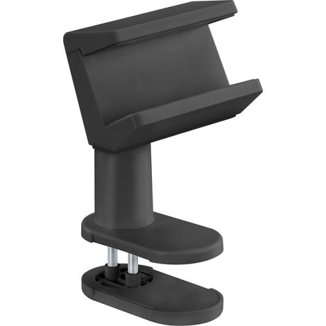 Pince de Table pour multiprise rotative à Ressort Noir (1/5)