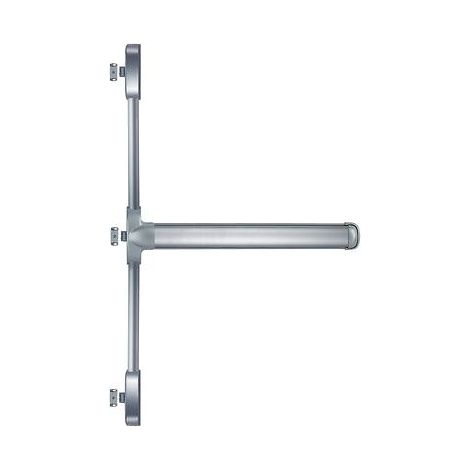 Serrure antipanique 3 points latéraux Oltre Push finition gris 9006 - FAPIM SPA