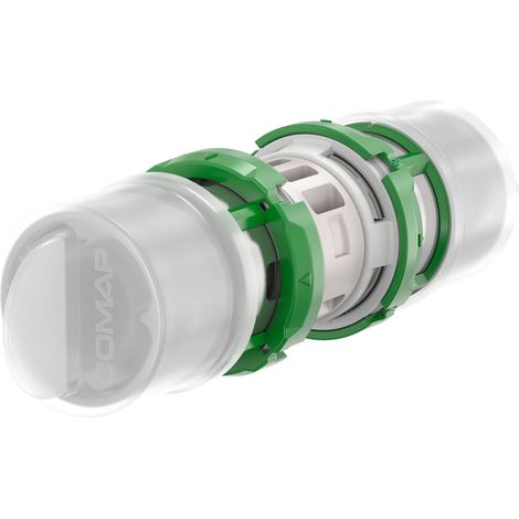 Raccordo Comap Mufa Zaprasowywana 40 mm standard PPSU acciaio