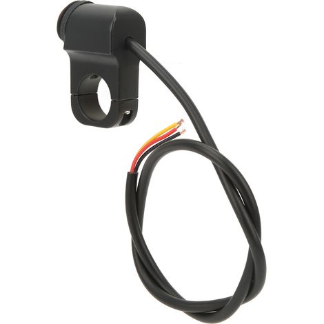 12V 22mm Wasserdichter Motorrad-Lenker-Scheinwerferknopfschalter aus Aluminiumlegierung für Nebelscheinwerfer (1/5)