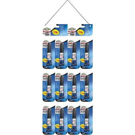 ADESIVO ISTANTANEO 'SUPER GLUE' gr. 3 (jumbocard)