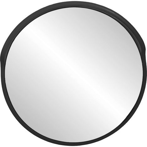 Maison Exclusive - Specchio convesso da traffico per esterni Nero Ø75 cm (1/5)