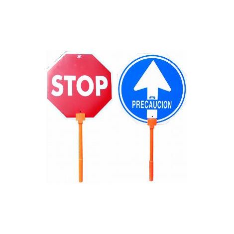 FPLUS cartel stop-paso con mango , Paleta Stop - Paso con mango de plastico.
Paleta Stop-Paso · Mango de plastico
Presentación: Individual