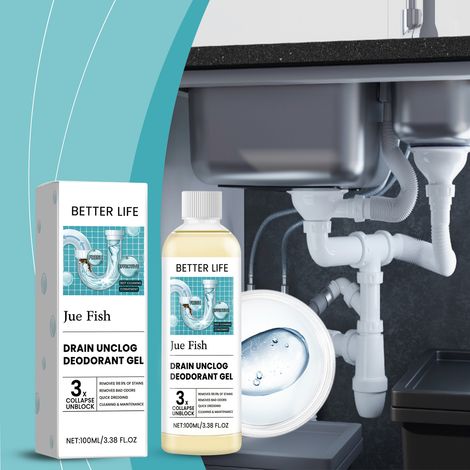 Abflussreiniger für Küche, Bad und Haushalt – 100 ml -- DTEKGAZ (1/5)
