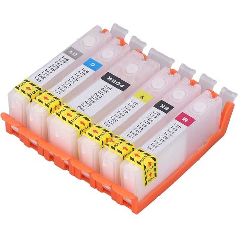 6-teiliges Nachfüllset mit Tintenpatronen für PIXMA MG5720 Druckerzubehör (1/5)