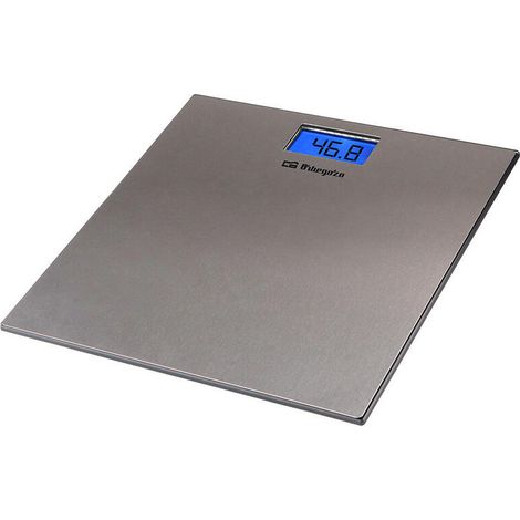 Báscula de Baño Orbegozo PB-2222 A/ Hasta 150kg/ Gris (1/3)