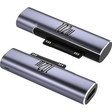 Adaptateur de charge rapide PD 102 W 6,8 A pour Microsoft Surface Pro X 8 7 6 5 4 3 Go Book USB (1/5)