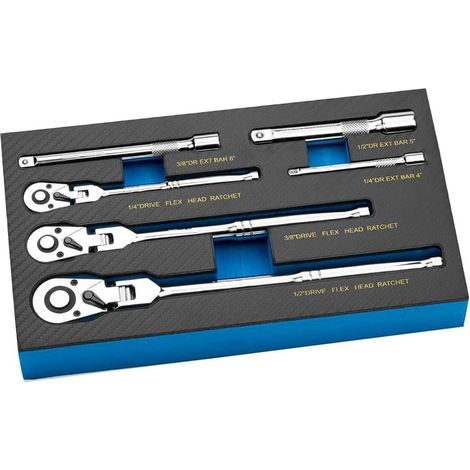 6 Pièces Tournevis à Cliquet Rotatif Multi-Usages à Économie de Main-D'Œuvre Ensemble de Tournevis Tournevis Combiné D'Outils de Quincaillerie (1/5)