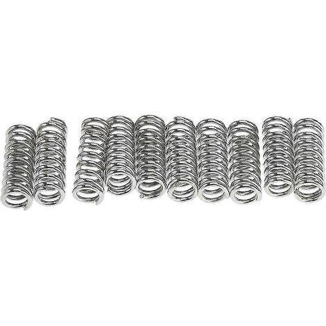10 Stück/Set 7,5 mm Federn aus Kohlenstoffstahl, Stanzfedern für Heizbett-Drucker, Druckfedern für 3D-Extruder, DIY-Zubehör