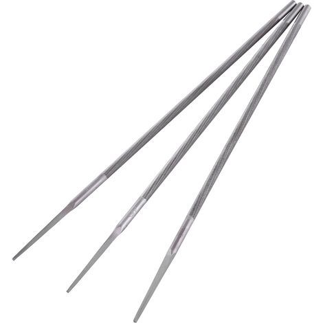 3-teiliges Set Rundschleifstahl-Kettenfeilen (4,8 mm) (1/2)