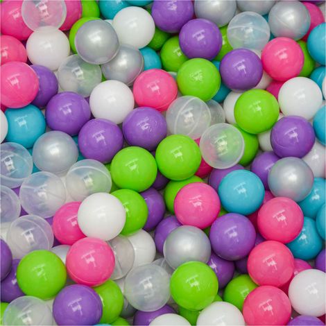 350 Palline per Piscina Bambini - 5,5cm Palline Bimbi Colorate - Palline Gioco