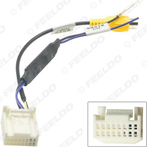 Compatible with Toyota 16-pin reversing camera cables, car reversing camera conversion cables, and vehicle reversing camera adapter cables with reduction (1/4)
