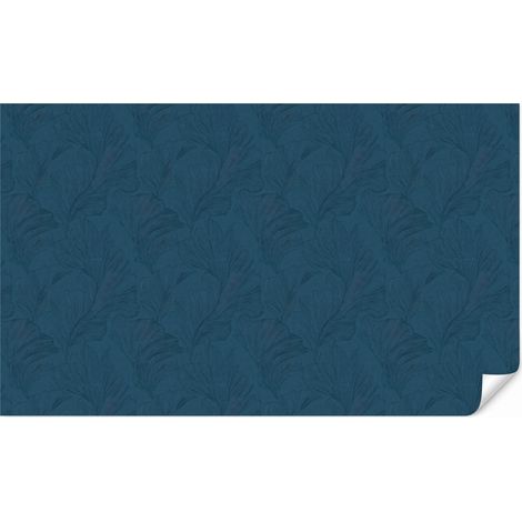 Carta da Parati Astratto - Motivo - Blu scuro - Elegante 500x300 cm (1/5)