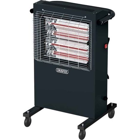 Draper 04745 230V Infrared Cabinet Heater, 2.8kW, 9553 BTU (1/5)