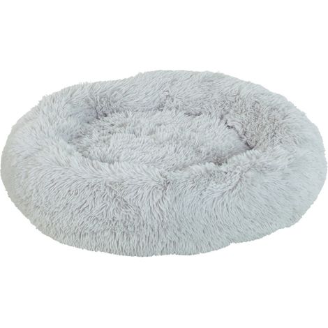 Coussin Noé ø 60 cm gris a poils longs pour petits chiens ou chats - zolux (1/2)