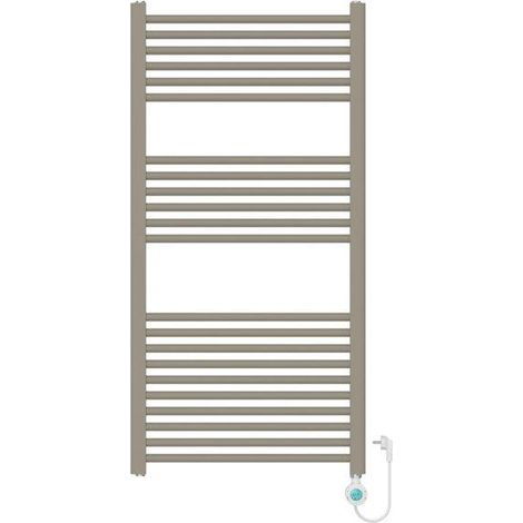 FugaFlow Eccelente Caloro Radiateur électrique - 120x60cm - 600 watts - taupe