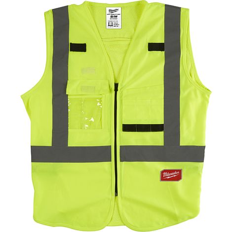 Gilet ad alta visibilità giallo S/M Milwaukee 4932471889 (1/5)