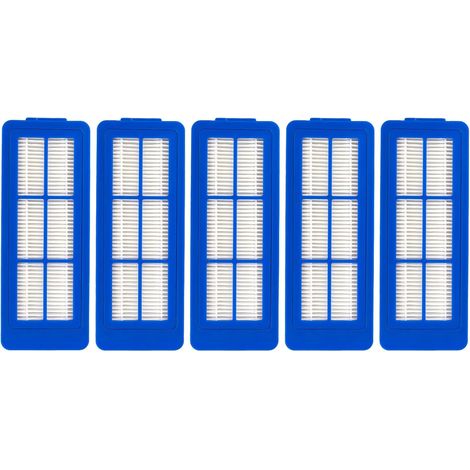 (5 pièces) Filtre HEPA de remplacement compatible avec eufy RoboVac 15C Max/ 11S Max/ 30C Max/ G10/ G10 Hybrid/ G20/ G30/ G30 Edge/ G30 Hybrid, Kit d'accessoires de filtres HEPA 5 Pack (1/5)