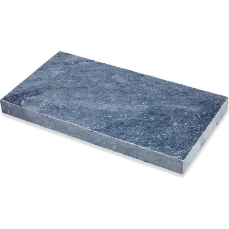 Pas japonais Rectangle Pierre d'Adana Gris Bleu 61x33x5 cm (à l'unité) - RO'MA NATURE