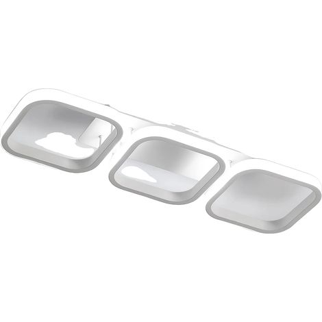 Lámpara de techo LED, 45 W, 78 cm de diámetro, 6000 K, material aluminio, montaje en superficie. (1/5)