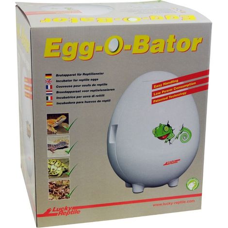 Lucky Reptile Incubatrice per Uova di rettili 4L - Covatrice Egg-O-Bator con contenitori - Incubatrice Testata TÜV 5 W/h - Incubatrice rettili con Controllo Temperatura Brevettato 1 pz (1/4)
