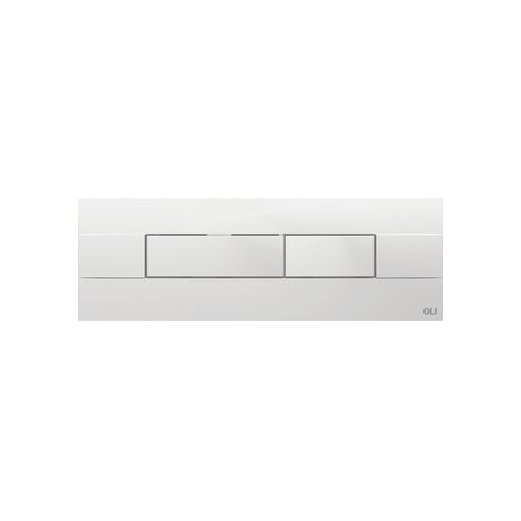 PLACCA DUAL PER CASSETTA OLI74 PLUS OLIPURE- Bianca- OLIVE- pezzi 1