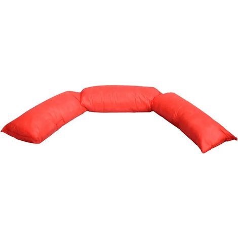 Digebis HydroSnake Sandsack gegen Überschwemmungen rot 145 cm