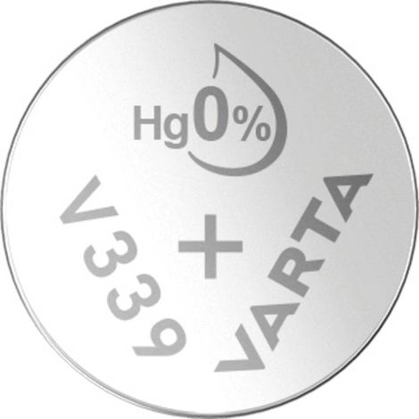 Batteria a bottone sr614sw - v339 Varta 12 mah blister 1 unità ø6,8x1,45mm (1/4)