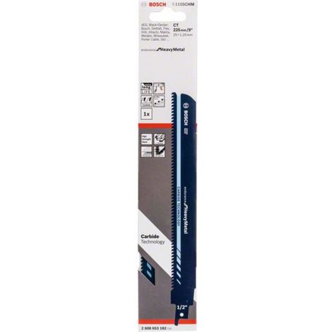Hoja De Sierra Sable S 1155 Chmpack 1 Unidades Bosch