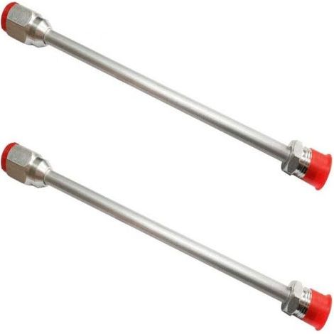 ANDIAMO Verlängerungsstange für Airless-Spritzgeräte – 2 x 30 cm Aluminiumlegierung – Kompatibel mit Titan/Wagner/Graco – Auslaufsicheres Sprühen