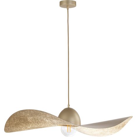 Lampada a sospensione Kapello a cappello oro Ø76 E27 Sigma (1/5)