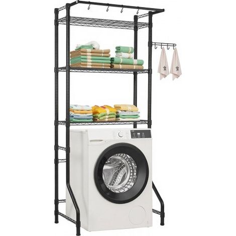 Étagère de rangement pour lave-linge et sèche-linge à 3 niveaux (1/5)