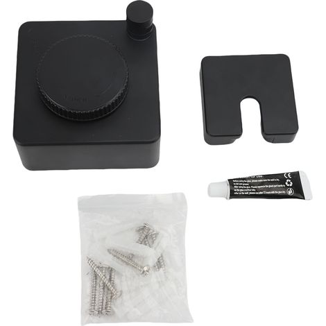 Étendoir Linge Rétractable Intérieur Anti Affaissement – Murale Inox 15.1ft, Noir (1/4)