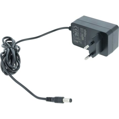 vhbw Netzteil für Geräte mit Li-Ion-Akkupacks 21.6 V- 22.2 V - AC/DC Netzadapter mit 2,5 x 5,5 mm Rundstecker, 120 cm