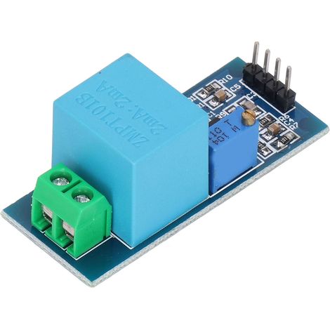 Module capteur de tension monophasé actif ZMPT101B, transformateur AC 5-30V, carte de mesure précise pour Arduino et bricolage électronique (1/5)